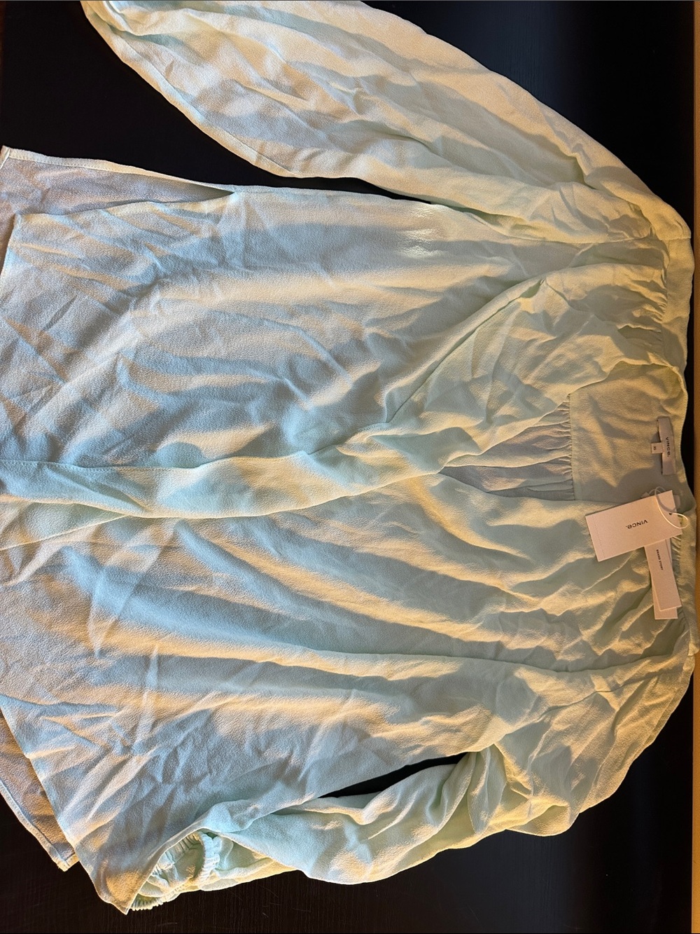 Vince silk blouse XS